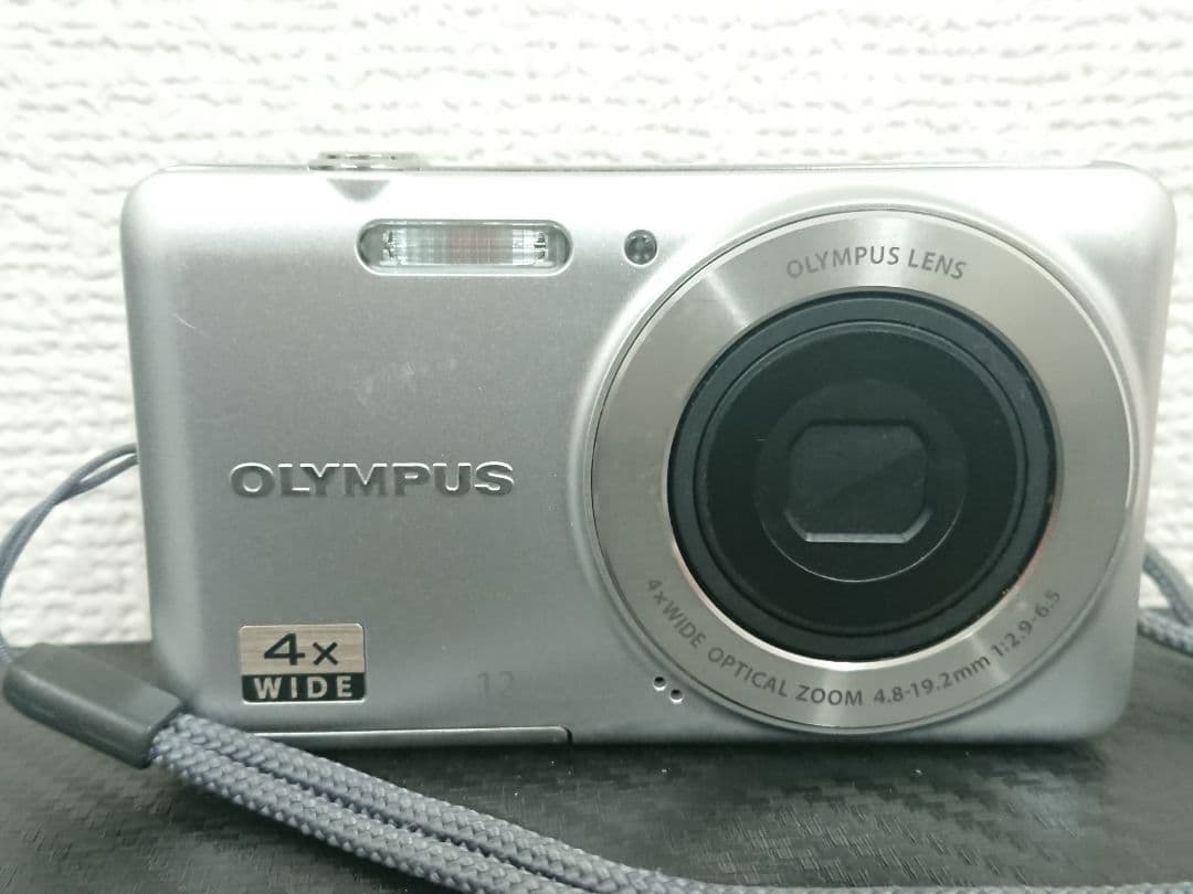 B【通電確認済】 OLYMPUS VG-110 デジタルカメラ 薄型コンパクト