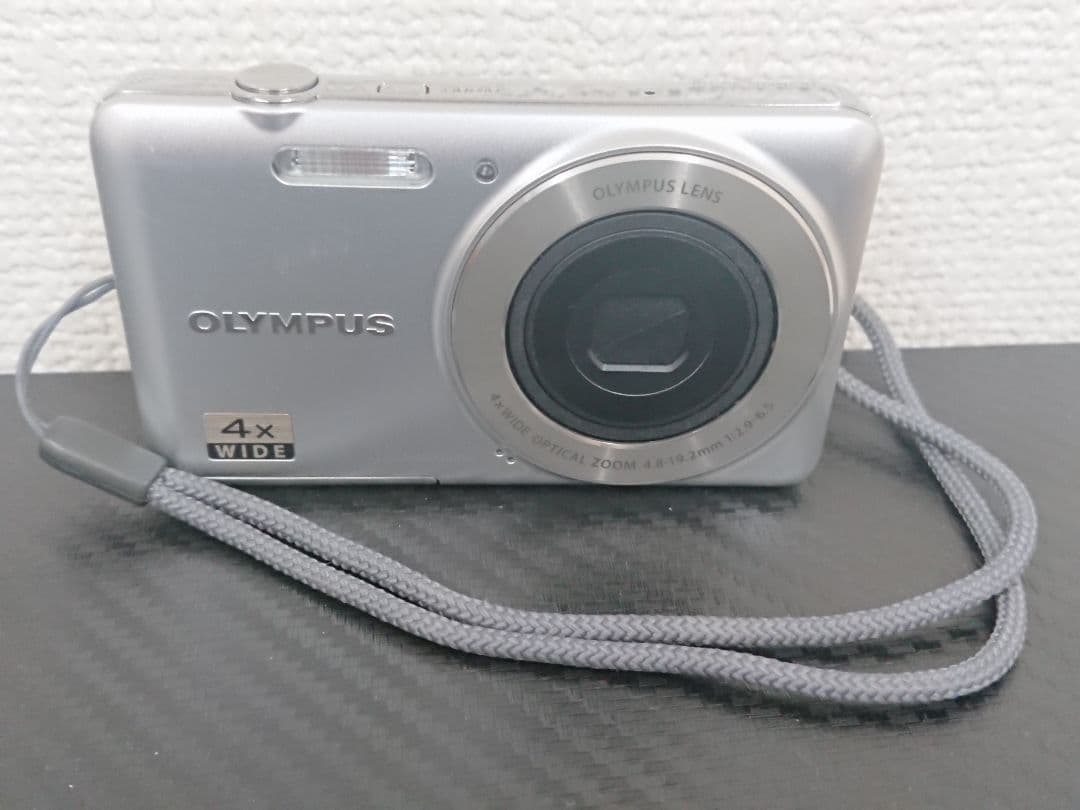 B【通電確認済】 OLYMPUS VG-110 デジタルカメラ 薄型コンパクト
