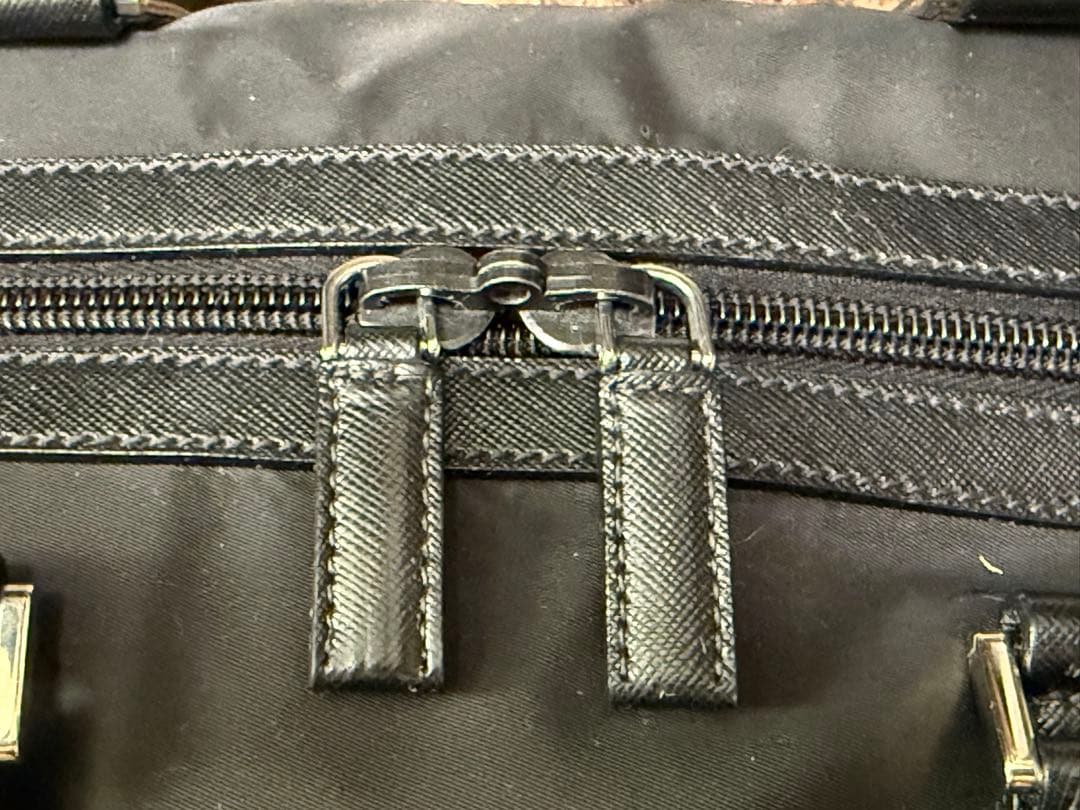 プラダ PRADA 2WAY トラベルバッグ ボストンバッグ ナイロン ブラック