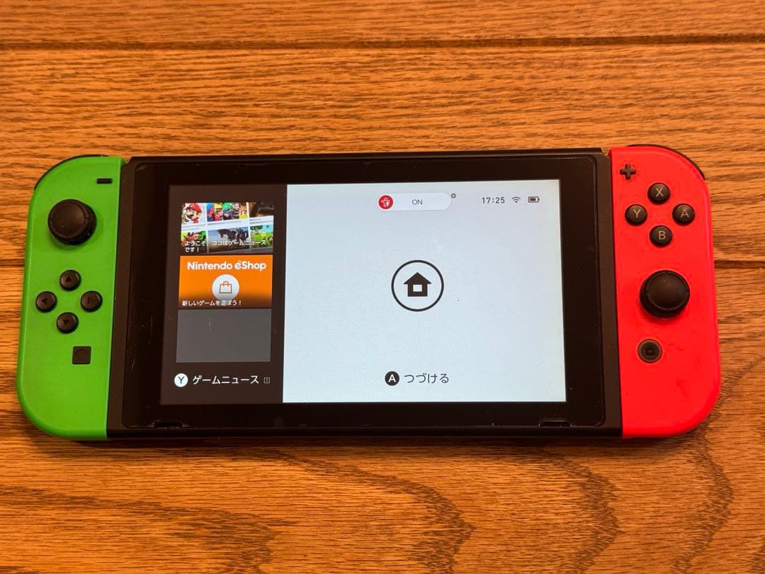 Nintendo switch 本体　やや難あり