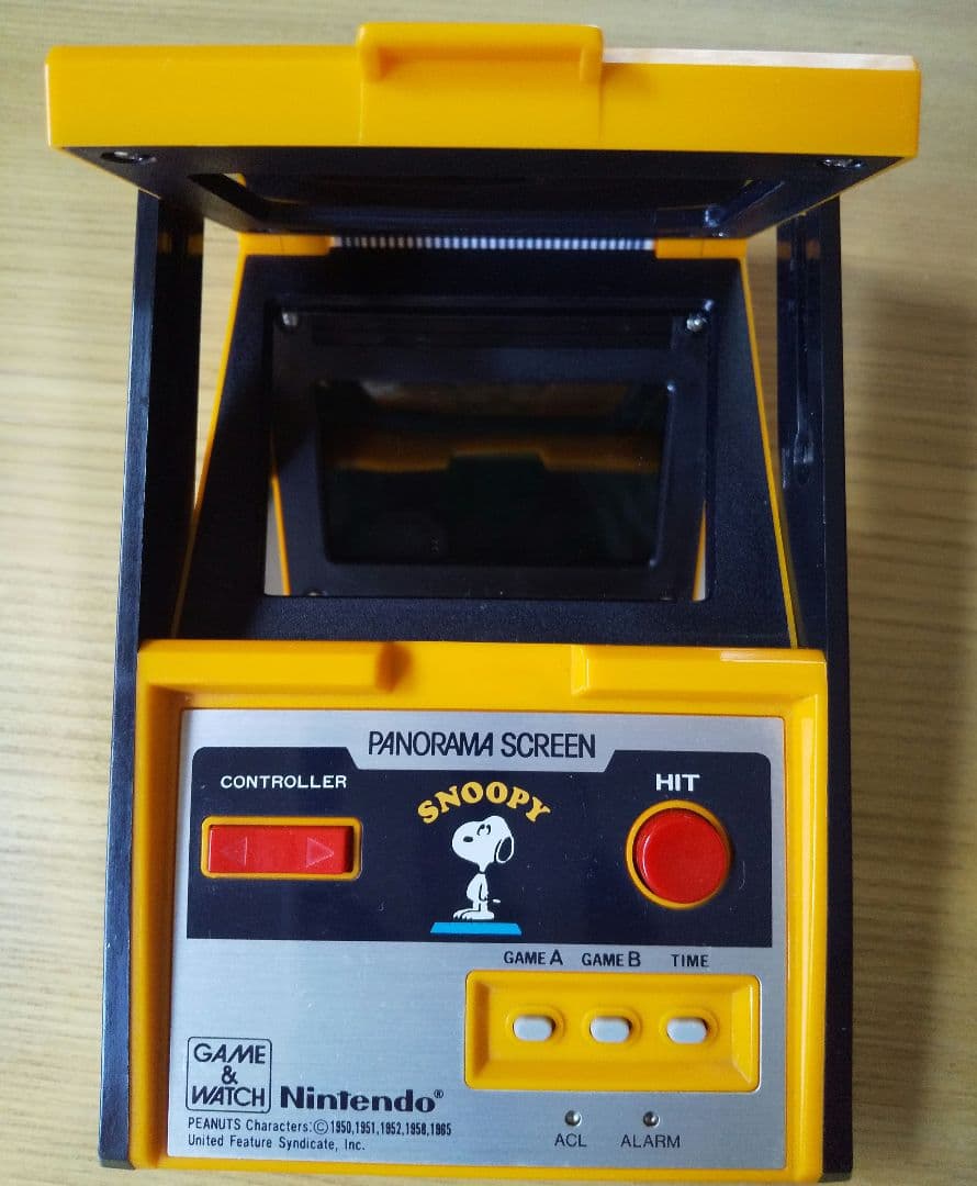 パノラマスクリーン　ゲームウォッチ　スヌーピー