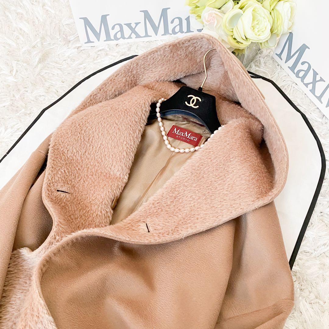 ★新品同様★マックスマーラ MaxMara フーデッド コート★