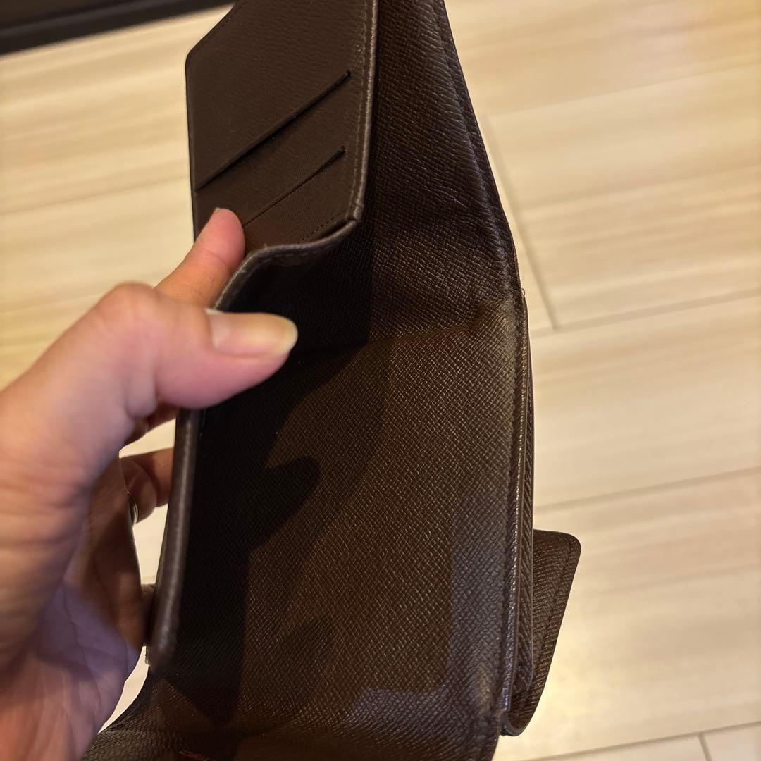 ルイ・ヴィトン ダミエ 二つ折り財布 【正規品】