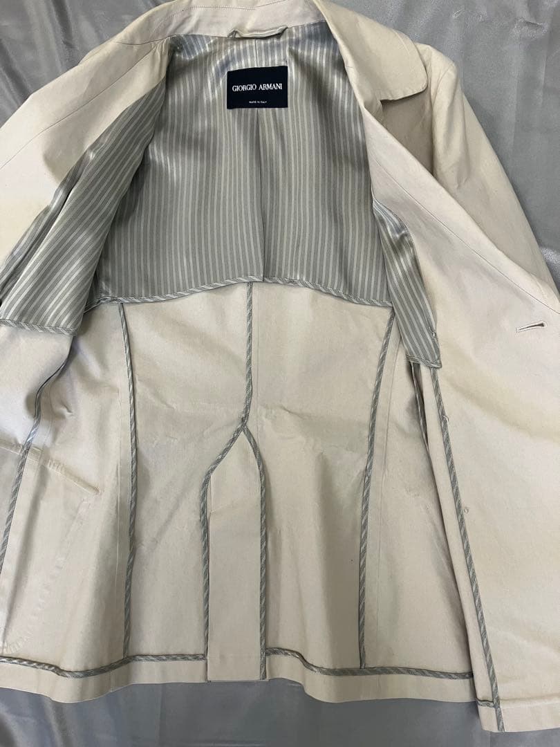 Giorgio Armani ベージュ ダブルブレストジャケット