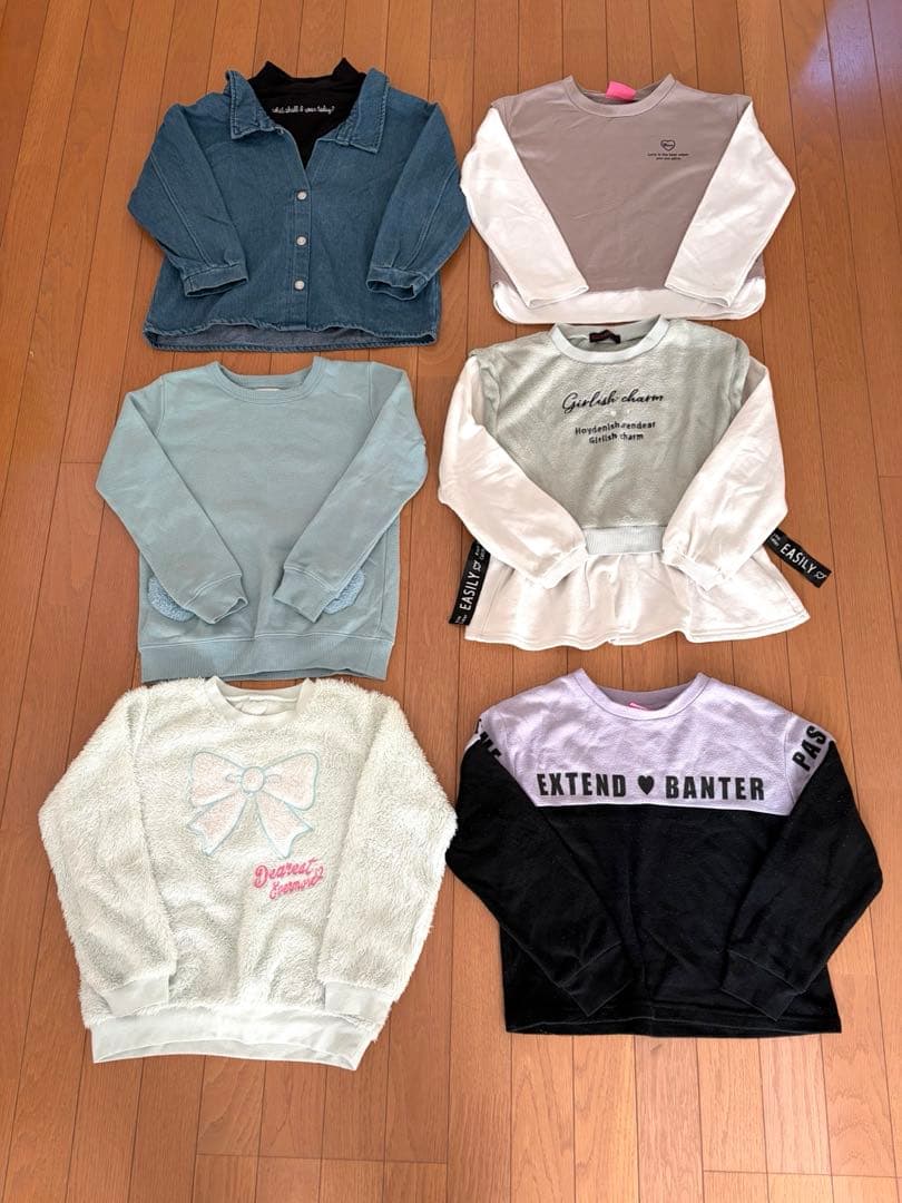 女の子　まとめ売り　140 春秋冬　46セット