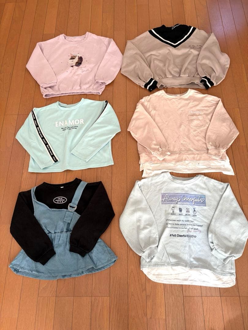 女の子　まとめ売り　140 春秋冬　46セット