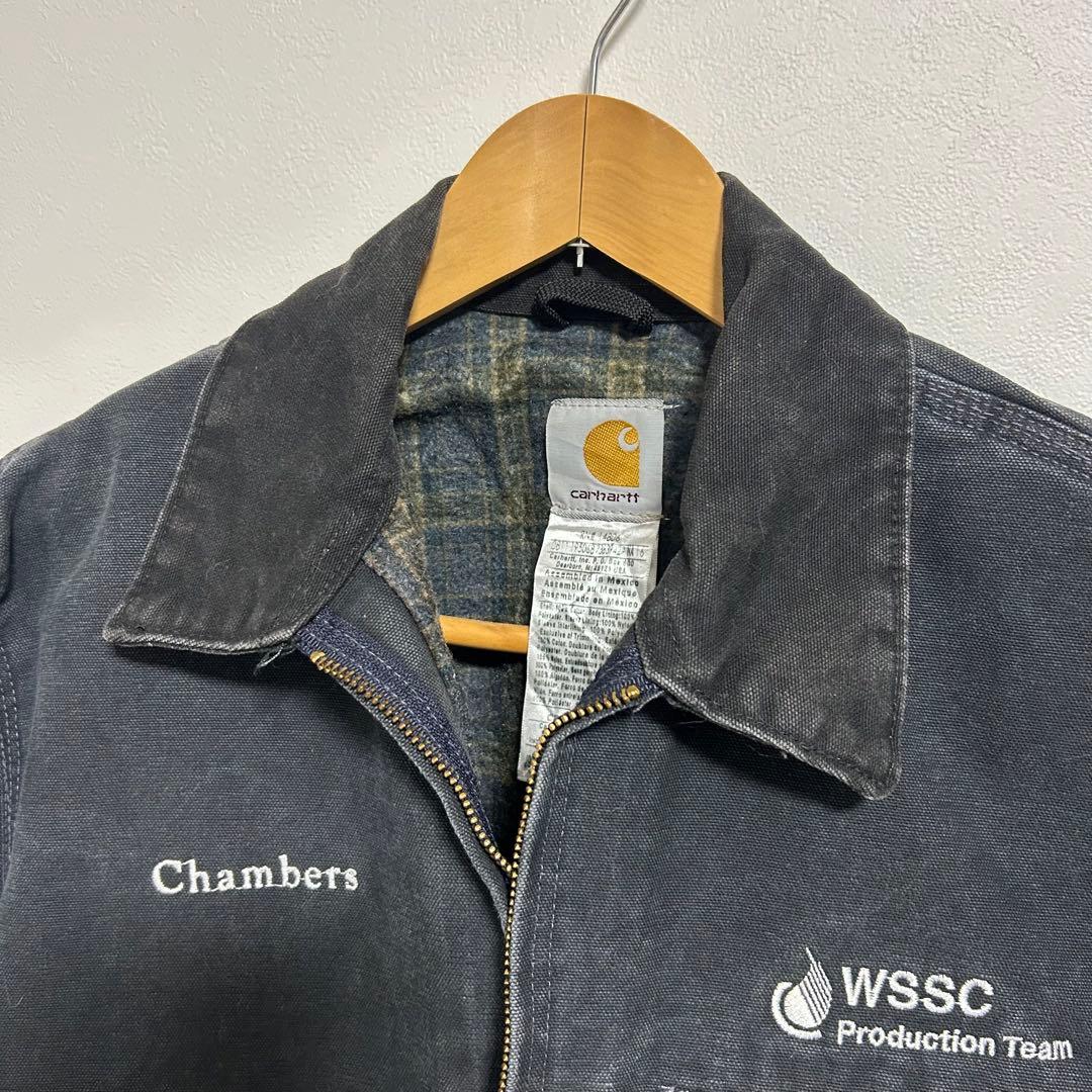 Z*W様 カーハート　carhartt デトロイトジャケット　　ブラック　希少M