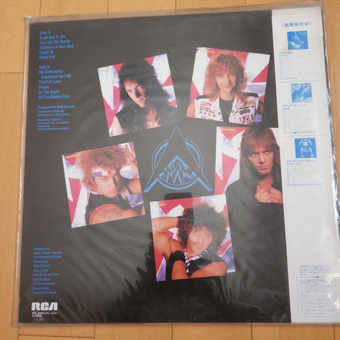国内盤帯付き オートグラフ /サインイン プリーズレコード