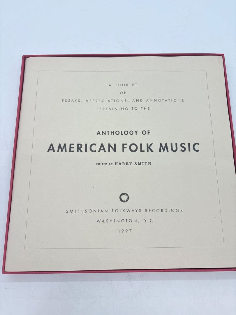 洋楽 Anthology of American Folk Music