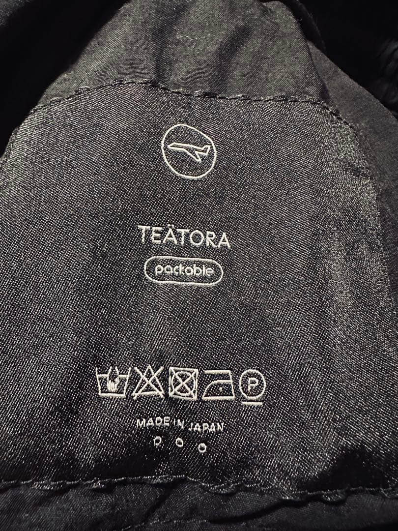 TEATORA Packable ジャケパンセットアップ(Office)