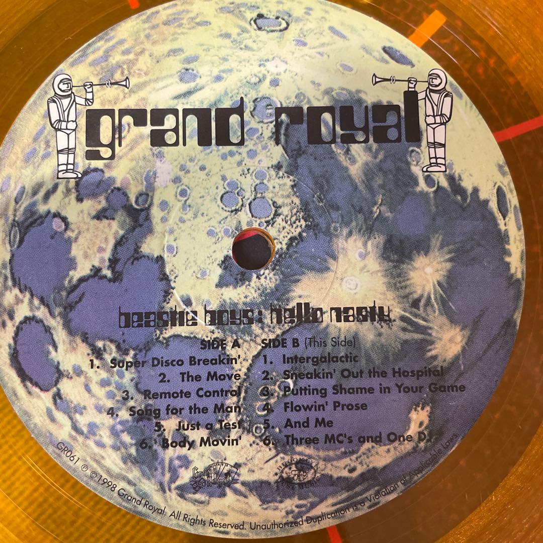 初回金盤 BEASTIE BOYS Hello Nastyビースティボーイズ