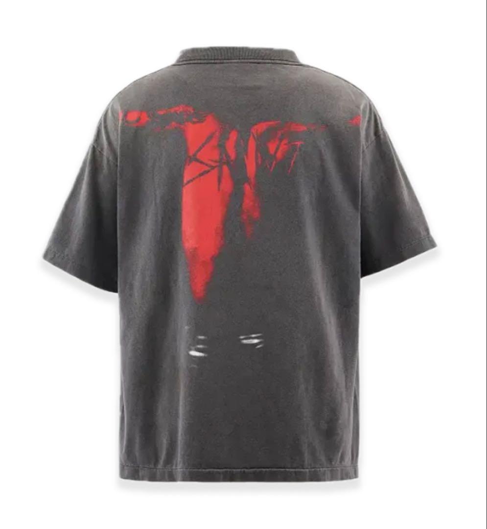 100%正規品SAINT Mxxxxxx × 黒夢　コラボTシャツ　XL