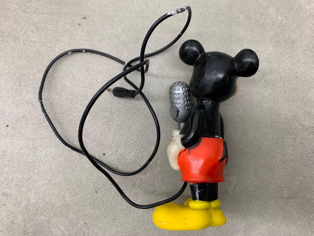 MN0612★ミッキーマウス ポータブルカセットレコーダー 現状品