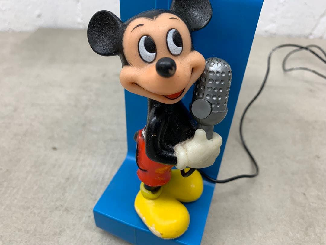 MN0612★ミッキーマウス ポータブルカセットレコーダー 現状品