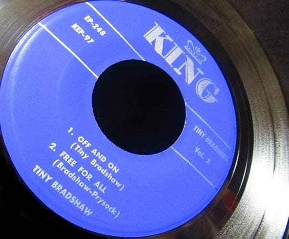 9【Tiny Bradshaw/希少US原盤】ブルース/blues/50年代