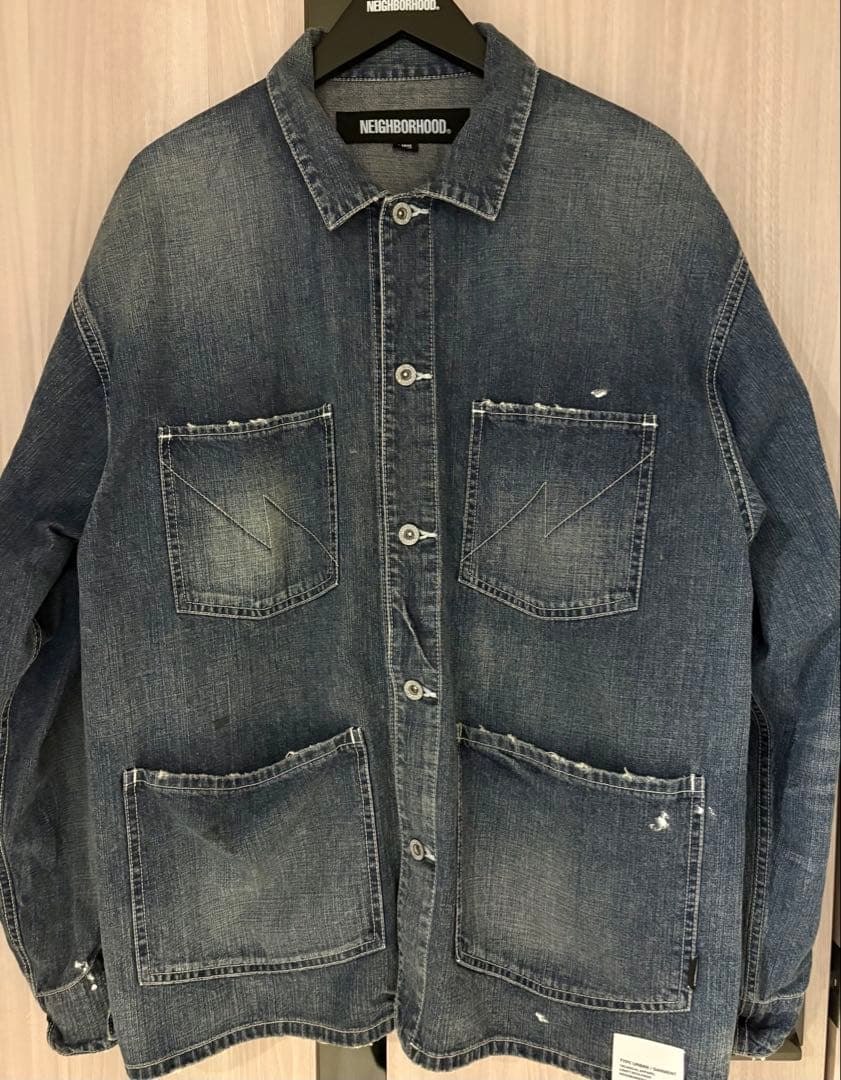 【定価50600円】NBHD WASHED COVERALL JACKET