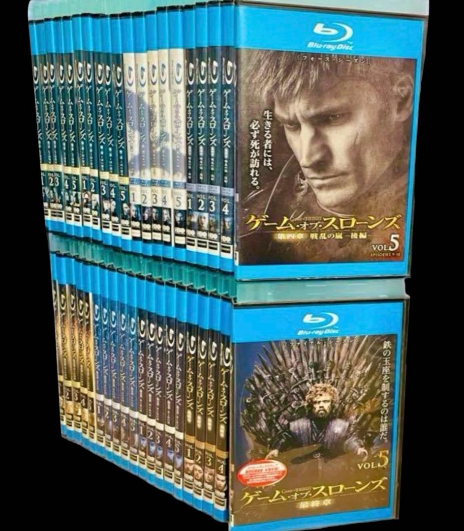 【海外ドラマ】ゲーム・オブ・スローンズ （第1章～最終章)Blu-ray全40巻