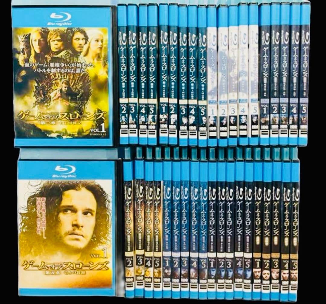 【海外ドラマ】ゲーム・オブ・スローンズ （第1章～最終章)Blu-ray全40巻