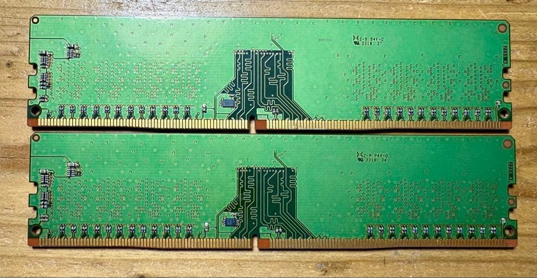 Micron DDR4 メモリ 16GB(8GB*2枚) PC4-2666V