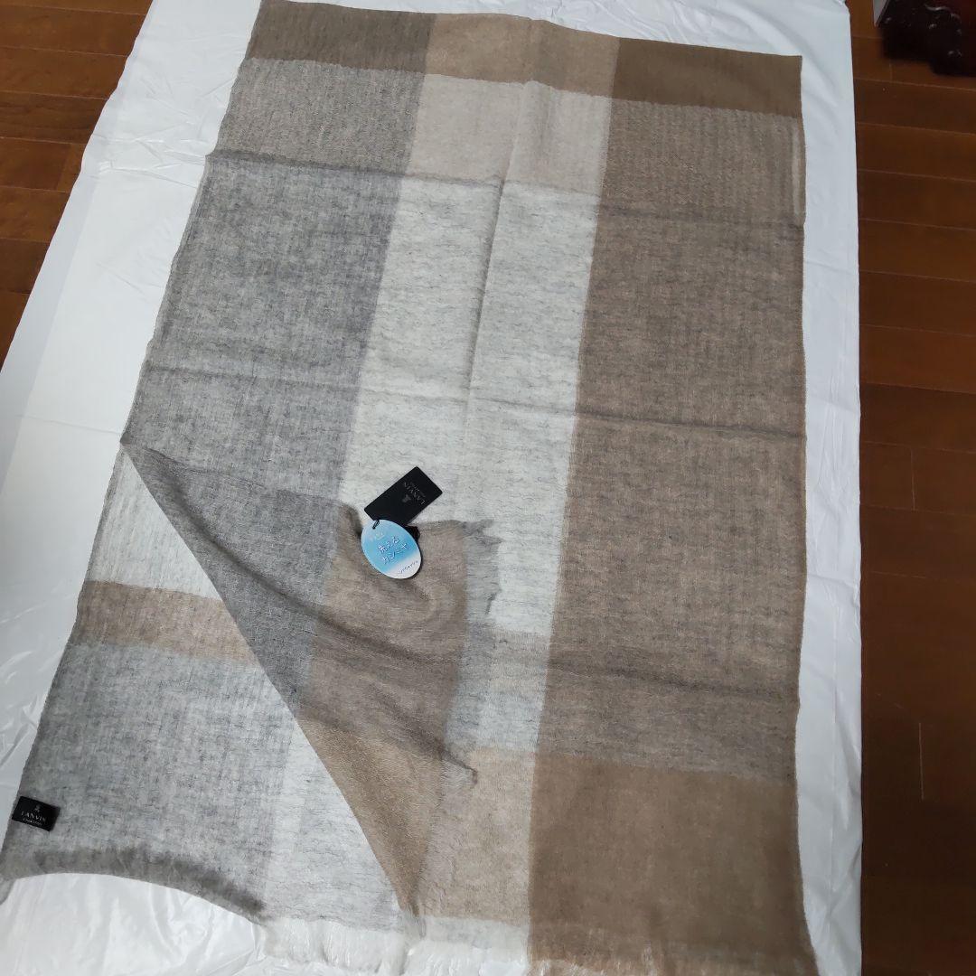 新品　ランバン　洗えるカシミヤ　ストール　マフラー
