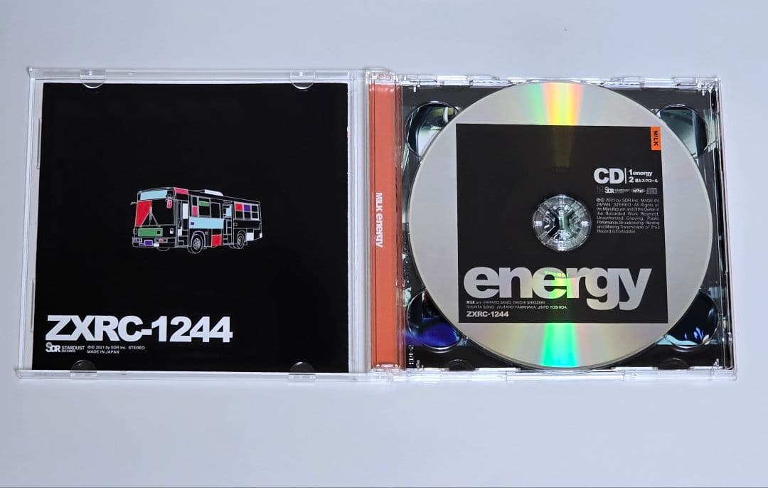 M!LK【energy】FC限定盤
