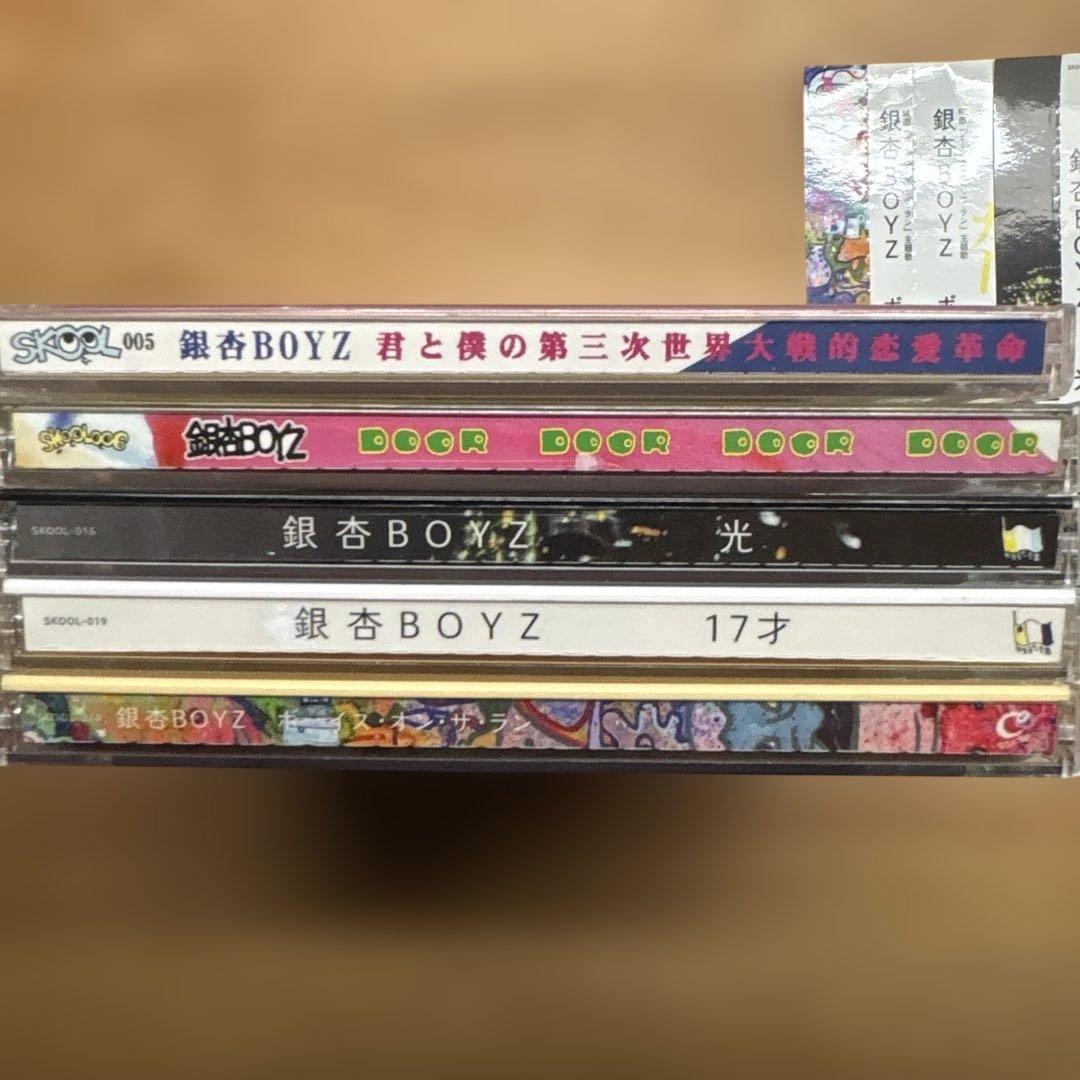 銀杏BOYZ CD 6個 ステッカー付き