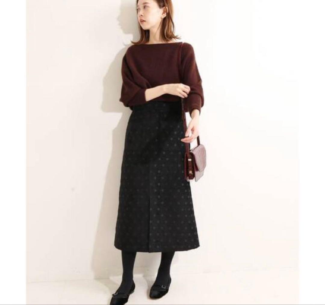 Sana 様**IENA LA BOUCLE モールジャガード Aラインスカート
