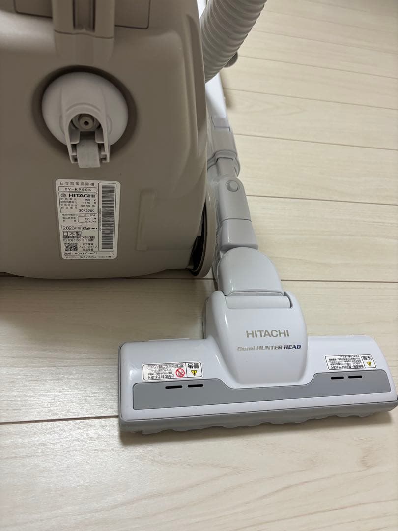 日立　かるパック　cv-kp90k 純正紙パック付き