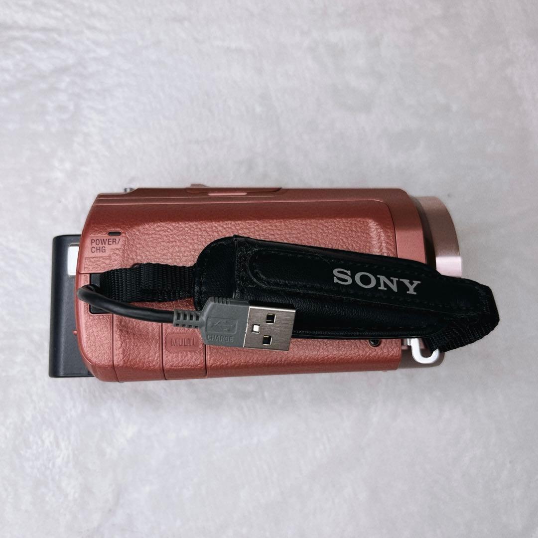 SONY HDR-CX535 ハンディカム 動作確認済み　ビデオカメラ　ピンク