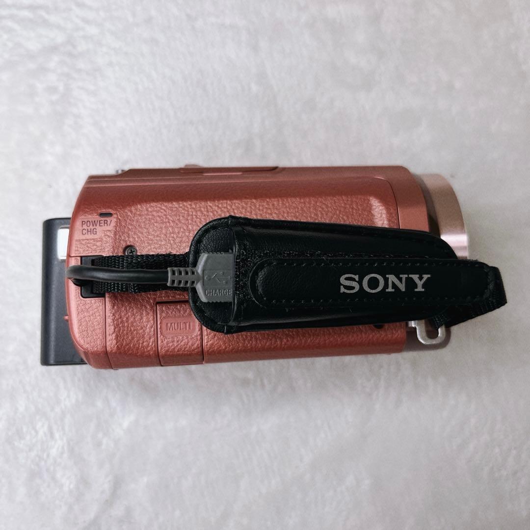 SONY HDR-CX535 ハンディカム 動作確認済み　ビデオカメラ　ピンク