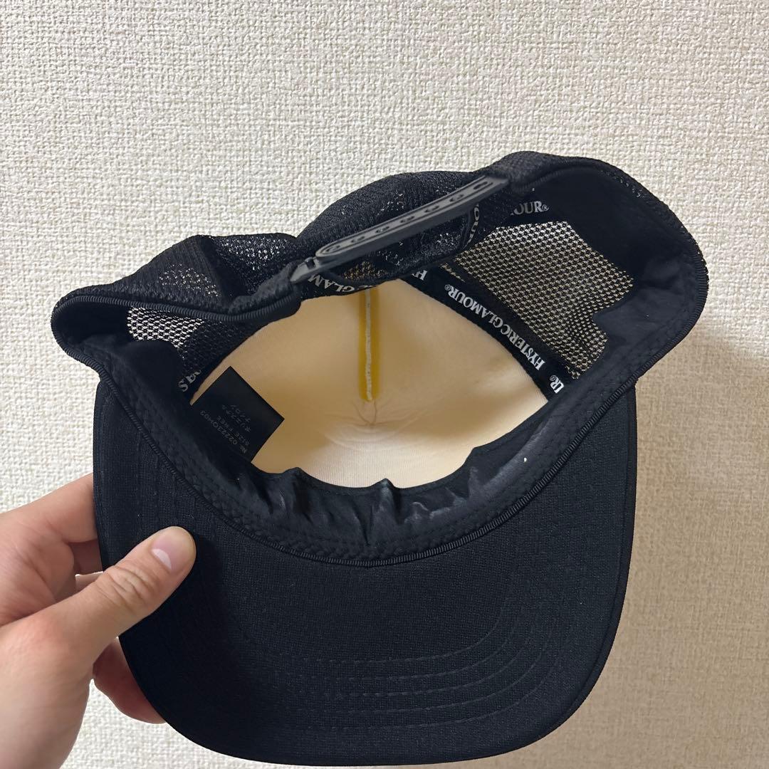 HYSTERIC GLAMOUR キャップ ヒステリックグラマーメッシュキャップ
