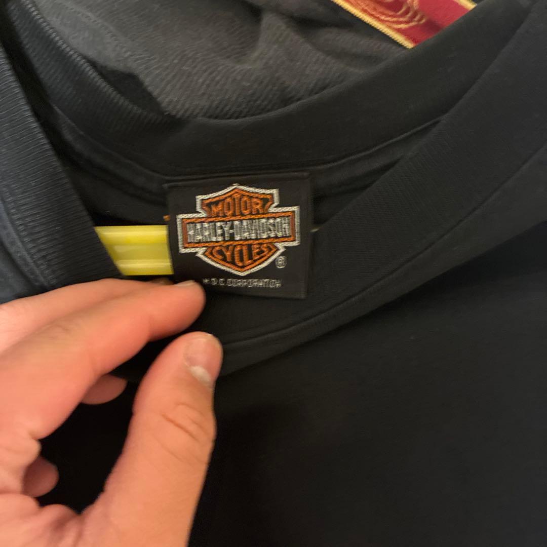 Harley-Davidson ブラック ロングスリーブ Tシャツ
