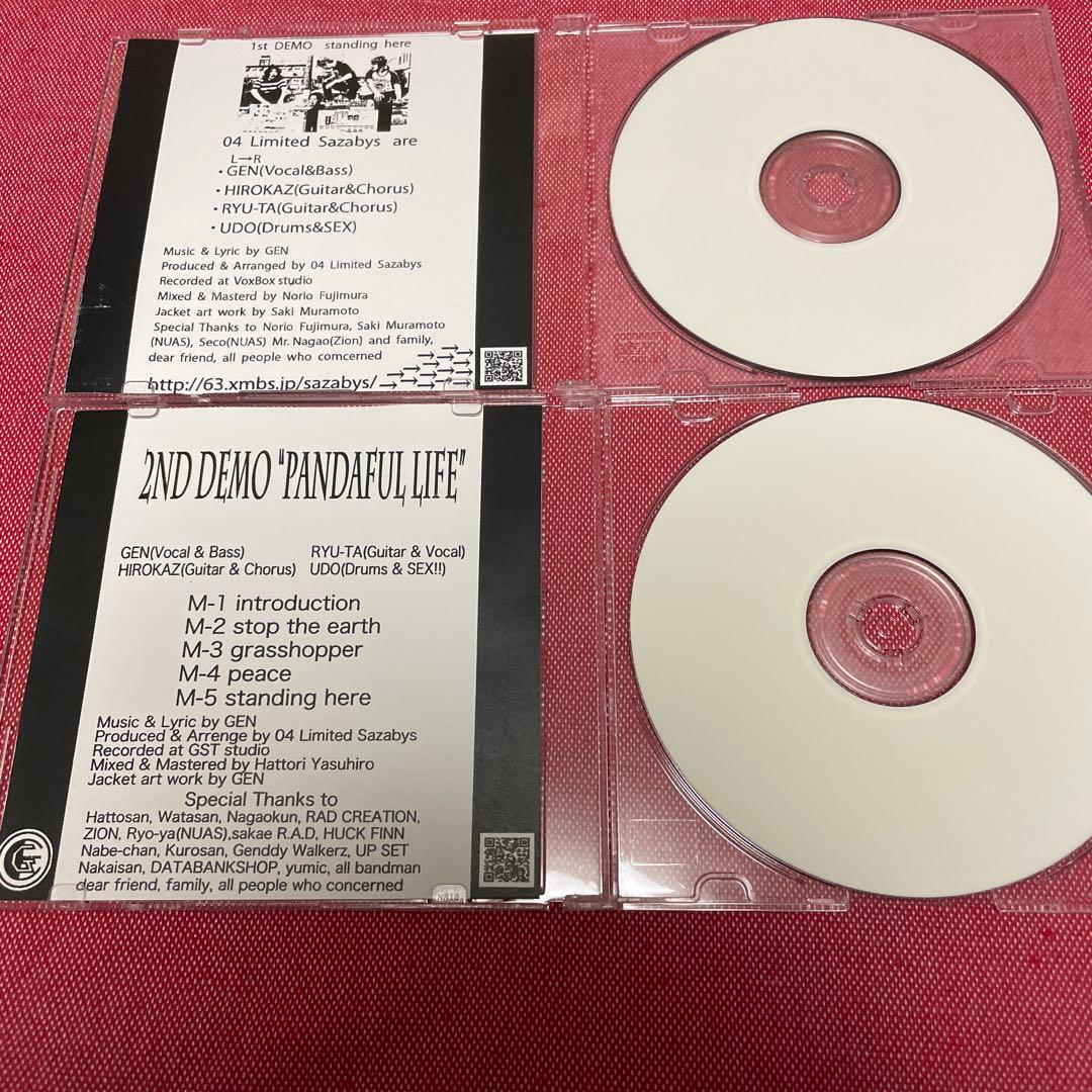 04 Limited sazabys のデモCD フォーリミ