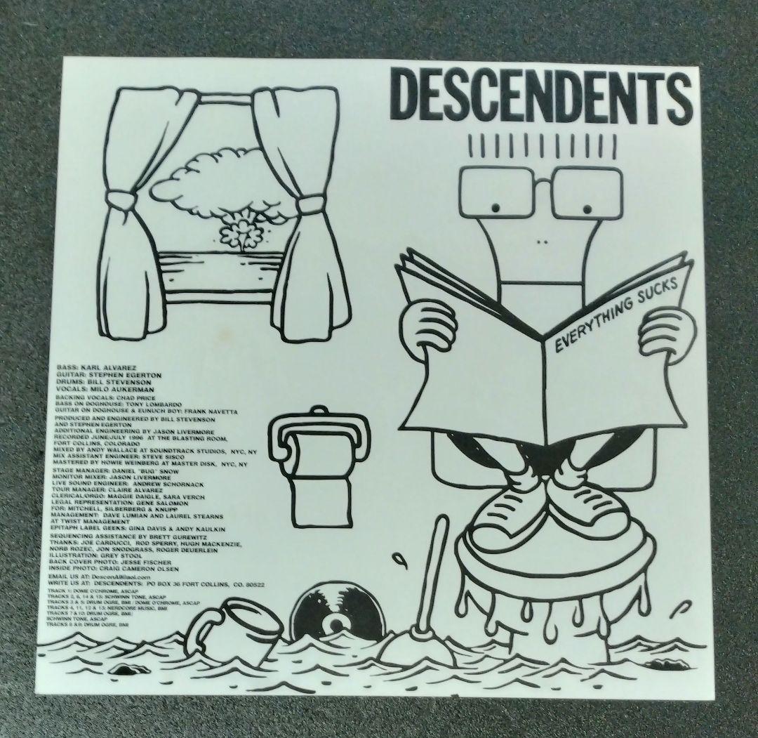 DESCENDENTS 　EVERYTHING SUCKS レコード