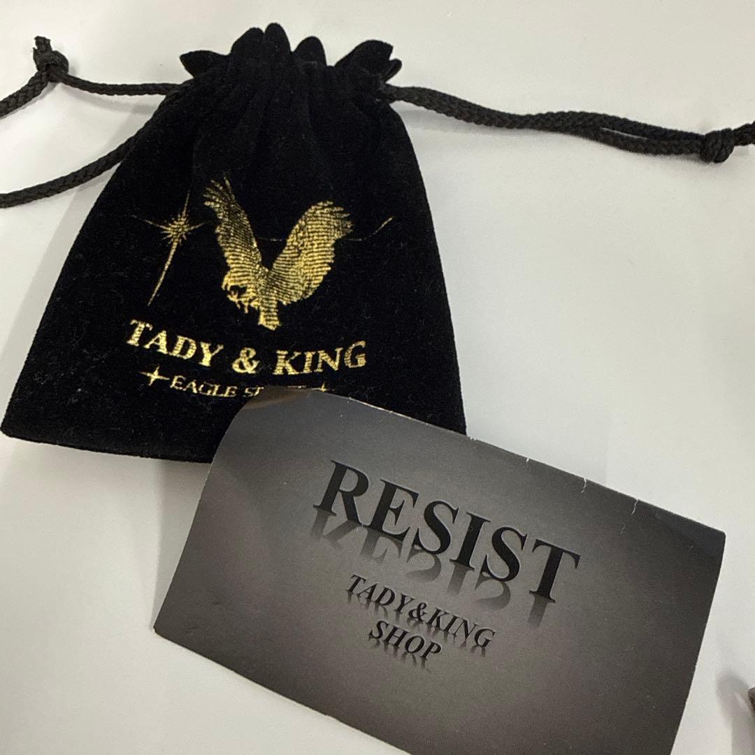 TADY & KING 特大ハートK18右向きフェザー