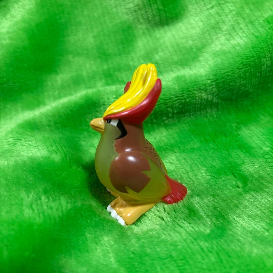 ポケモンキッズ　指人形　ピジョット　クリア　レア　ソフビフィギュア