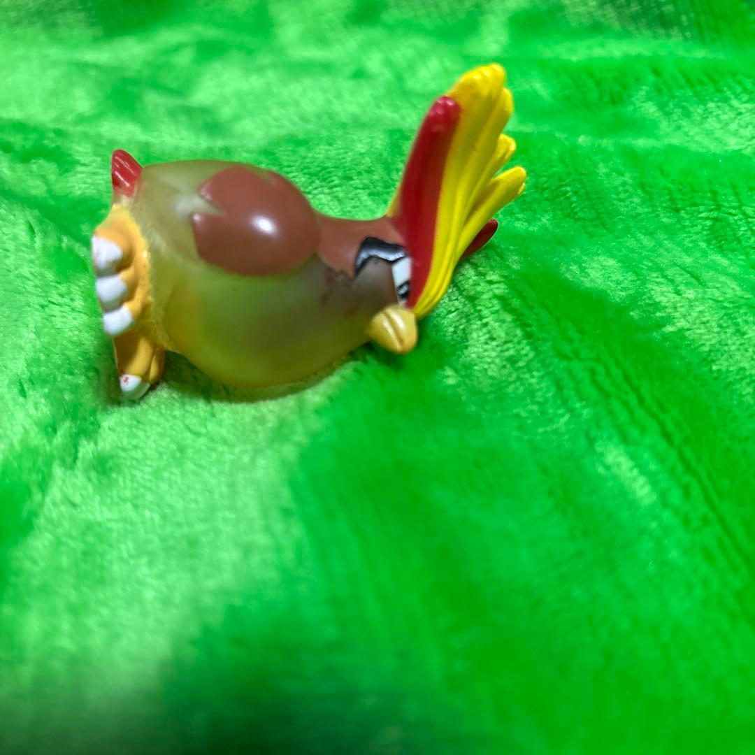ポケモンキッズ　指人形　ピジョット　クリア　レア　ソフビフィギュア