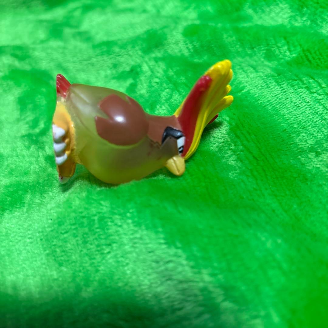 ポケモンキッズ　指人形　ピジョット　クリア　レア　ソフビフィギュア