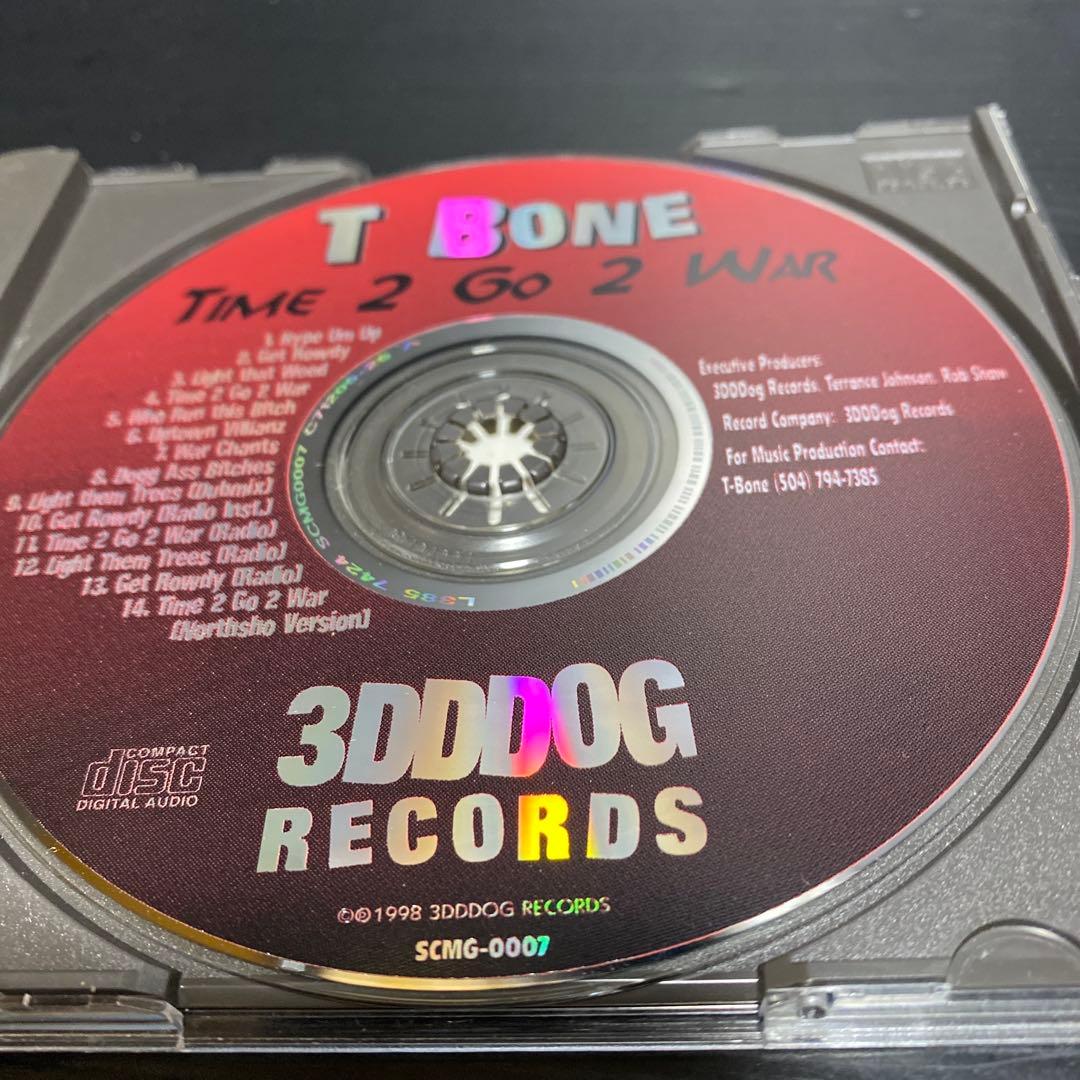洋楽 T BONE/TIME 2 GO 2 WAR/G-RAP