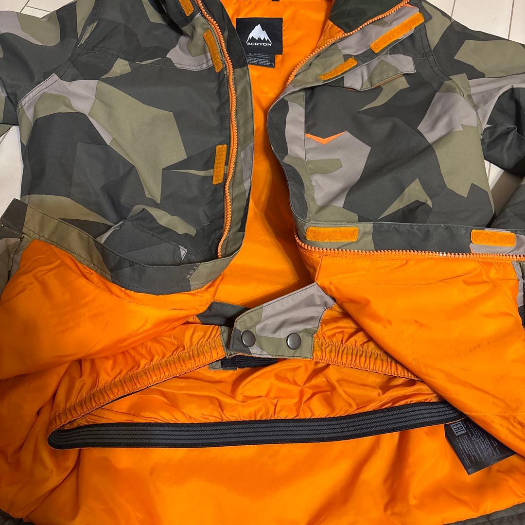 BURTON スノーボードジャケット L カモフラージュ