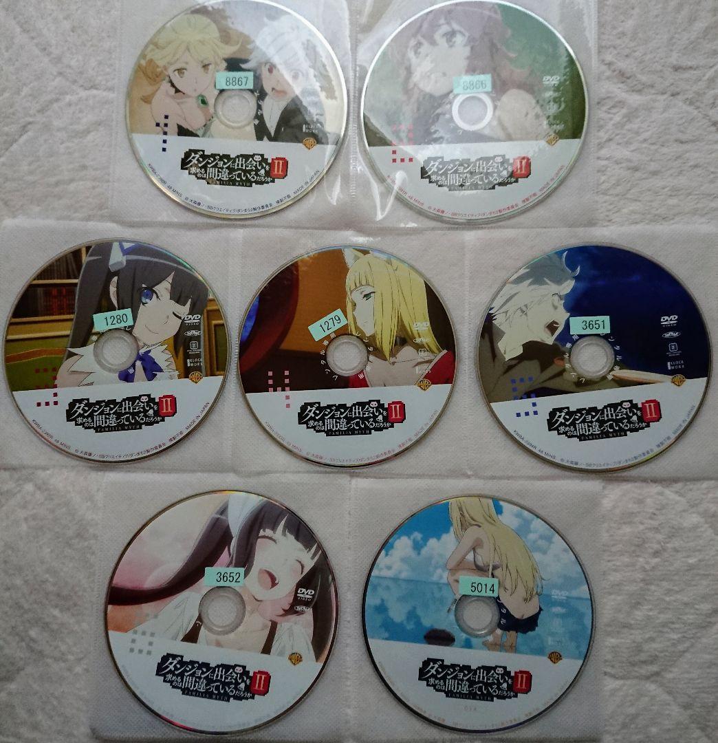 ダンジョンに出会いを求めるのは間違っているだろうか２ TV版 全6巻 + OVA