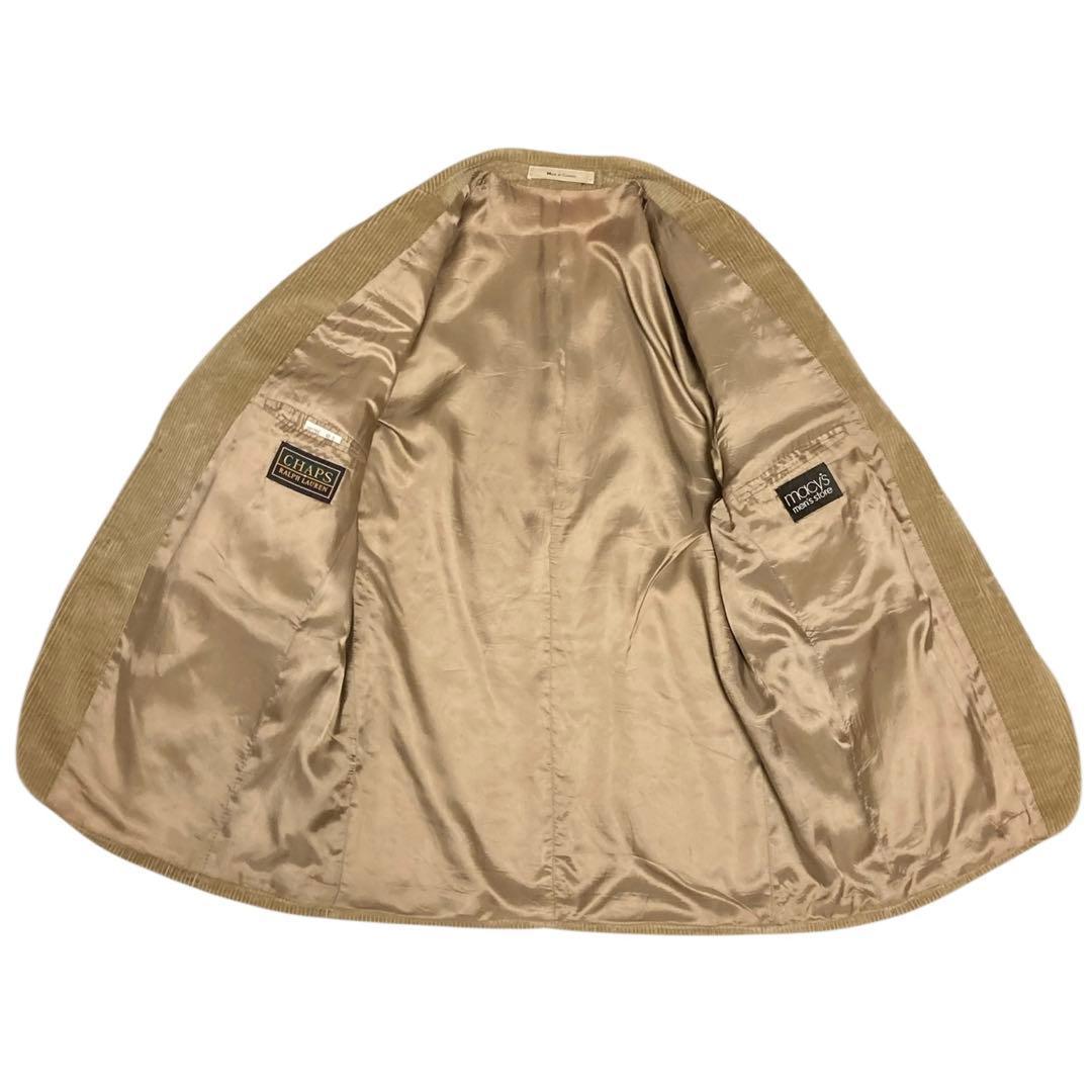 【良品】✨ヴィンテージCHAPSラルフローレン コーデュロイジャケット　XL