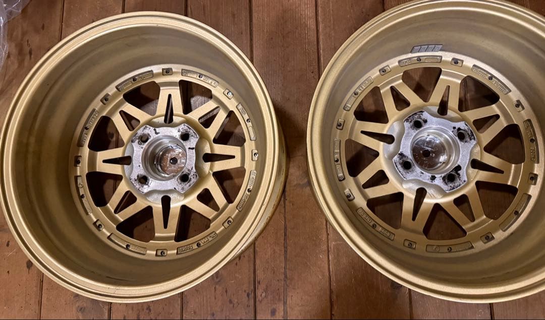 Battle Racing アルミホイール　15インチ5.5j +35