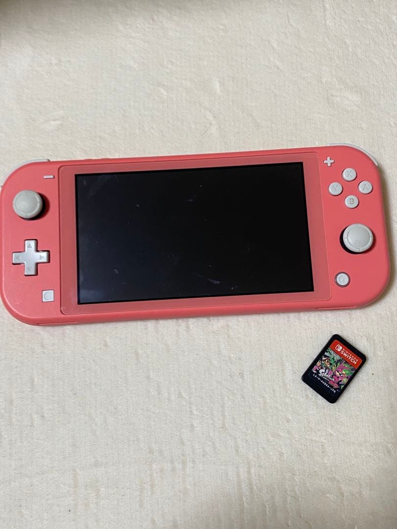 早い者勝ち！Nintendo Switch Liteピンク本体＋スプラトゥーン2