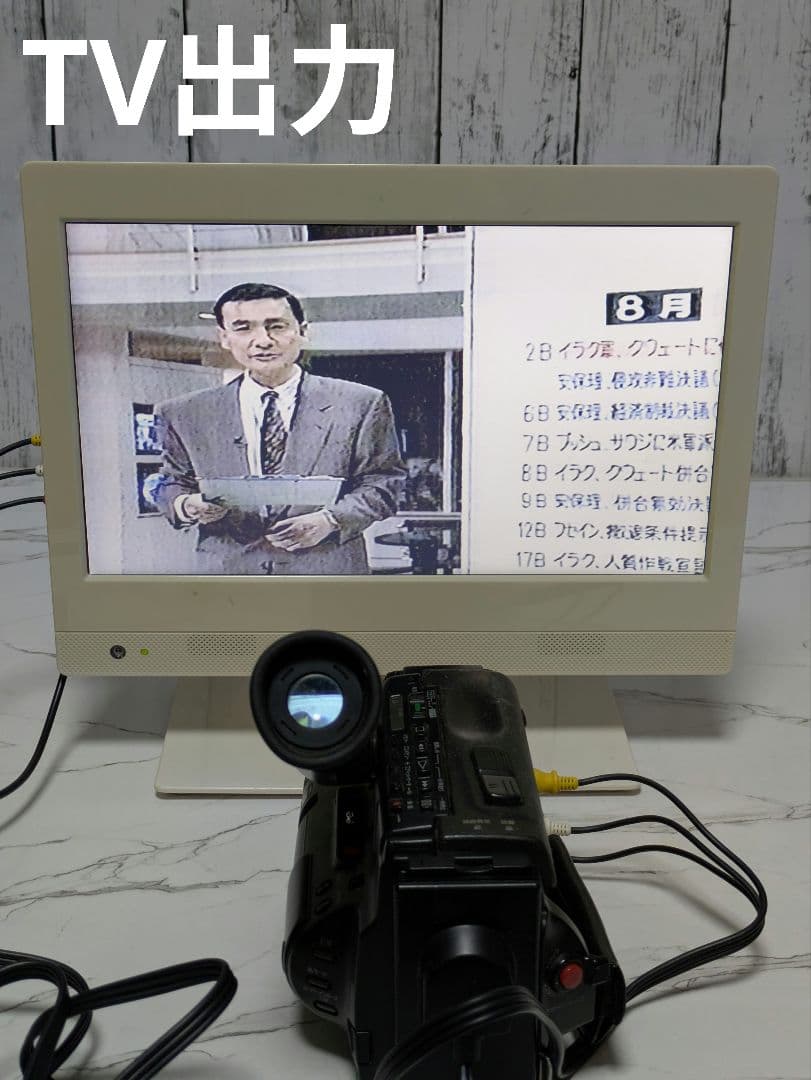 【再生機】SONY　CCD-TR75　Video8　8mm対応　セット