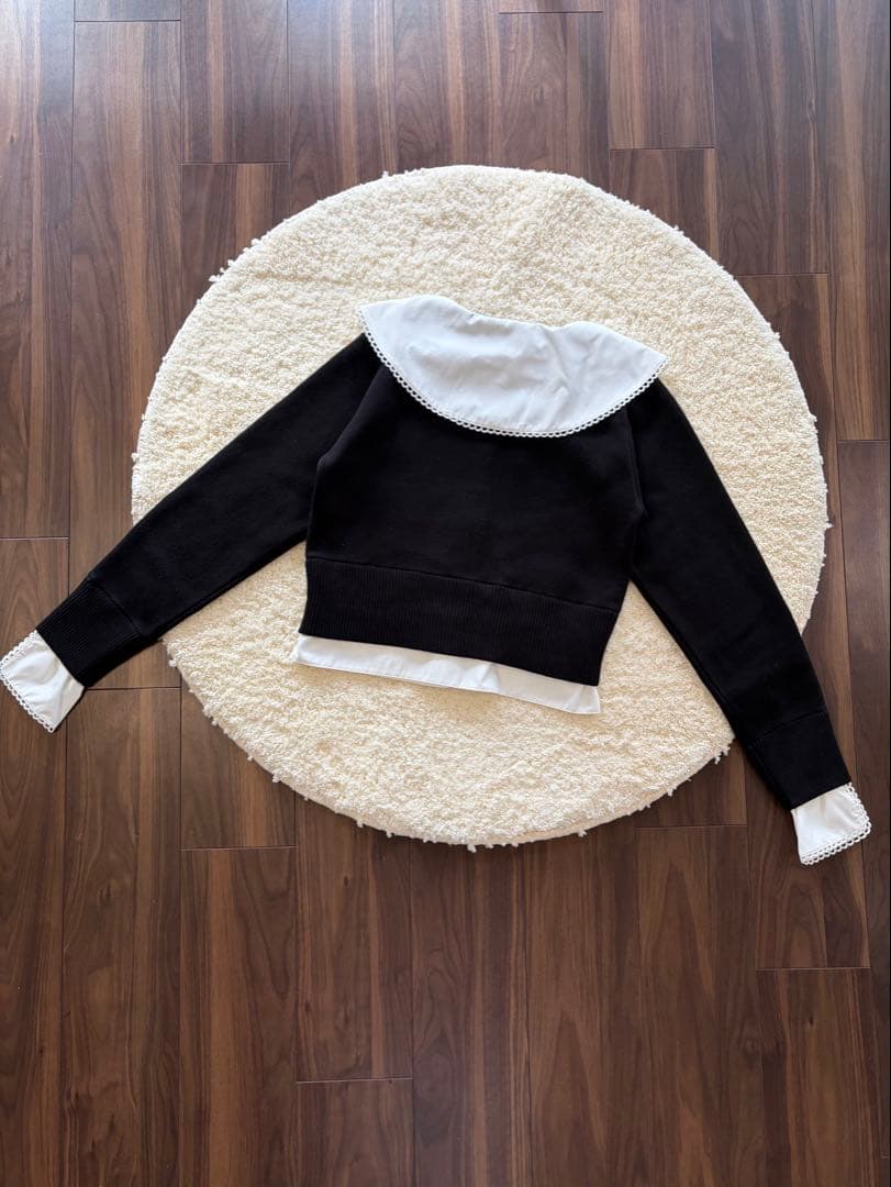 Bibiy. PATTY PILGRIM TOP ブラック