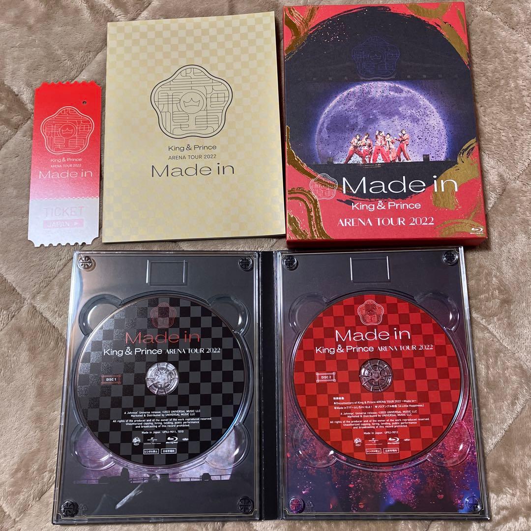 King & Prince キンプリMr. Made in　Blu-ray