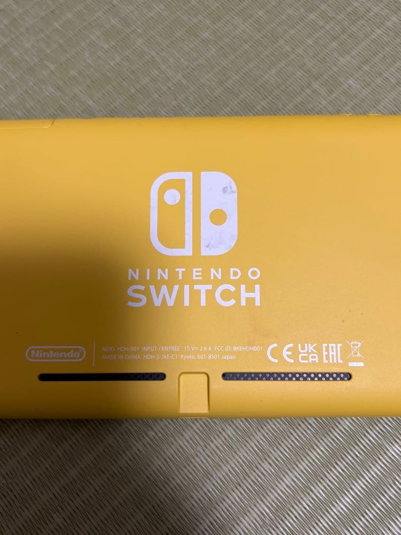 ※ジャンク品※ Nintendo Switch Lite イエロー