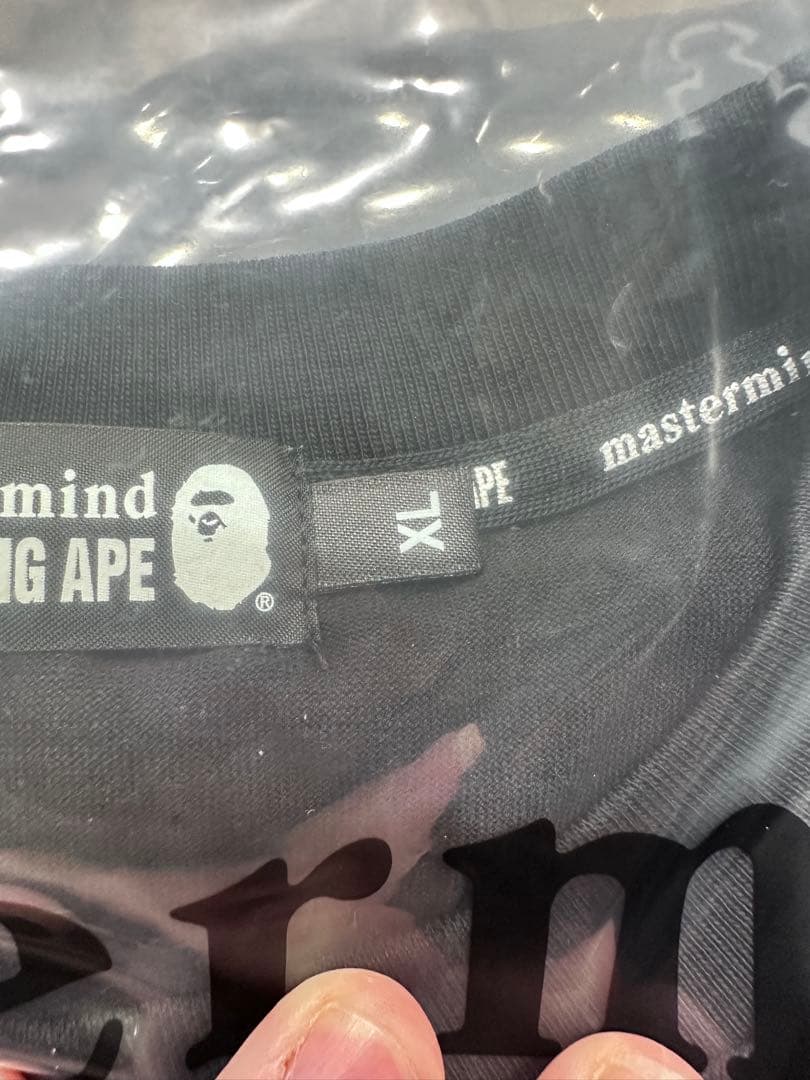 トップス A BATHING APE mastermind GARMENT TEE