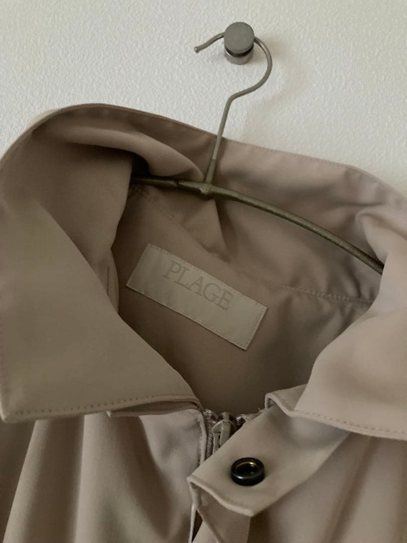 タグ付き未使用 Plage 25ss ハッスイドルマンコート 38